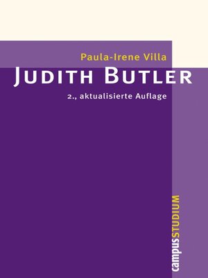 cover image of Judith Butler